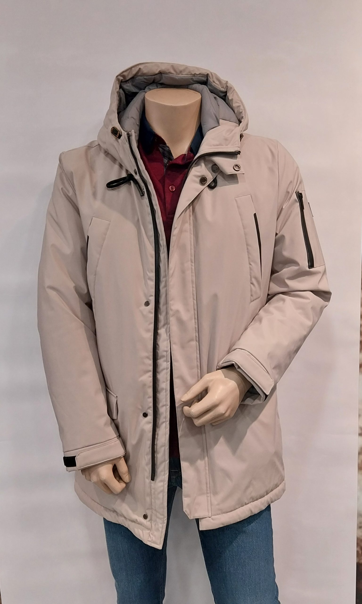 81775 Parka Larga acolchada